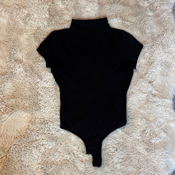 Madewell Mockneck Thong Bodysuit - Picture 2 of 8
